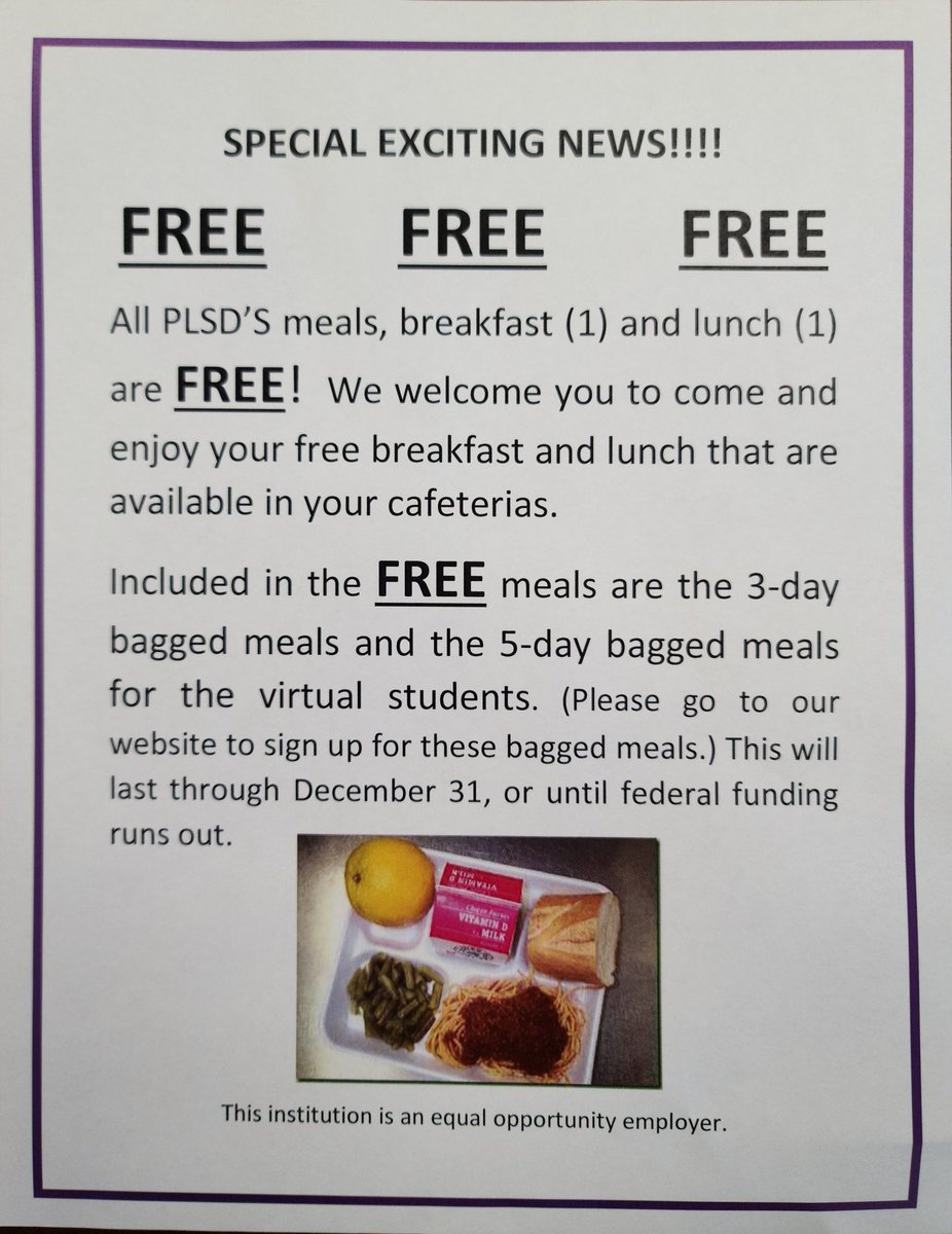 PLSDFoodService tweet picture