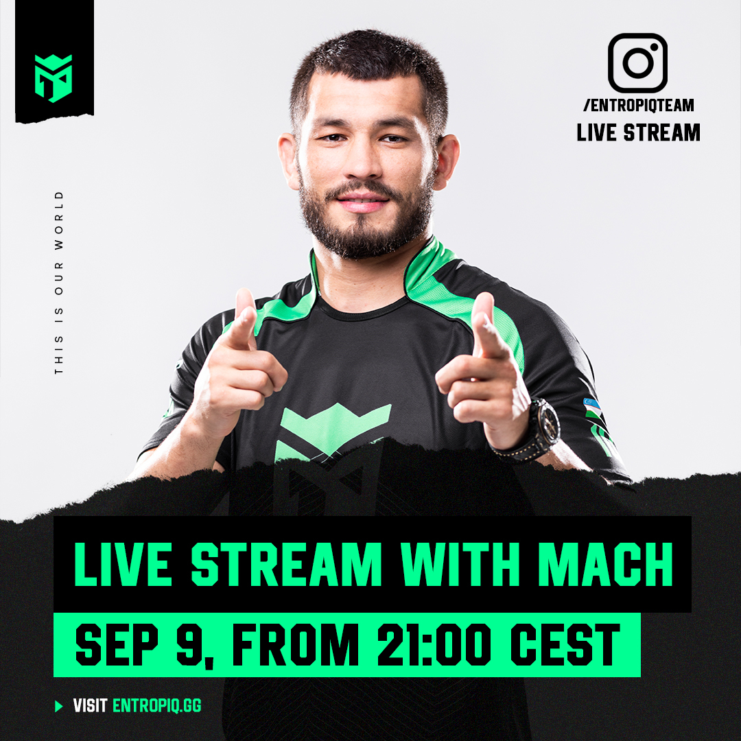 โTomorrow 21:00 livestream on IG @entropiqteam not only about esports!๐คณ https://t.co/PkAW9gsJbg