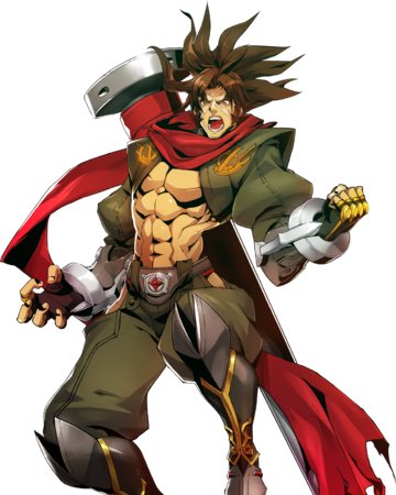 Bang Shishigami who is a righteous ninja of peace and justice and love, hes one of the coolest characters just because of his flamboyant and loud personality, I fuck with it hard core