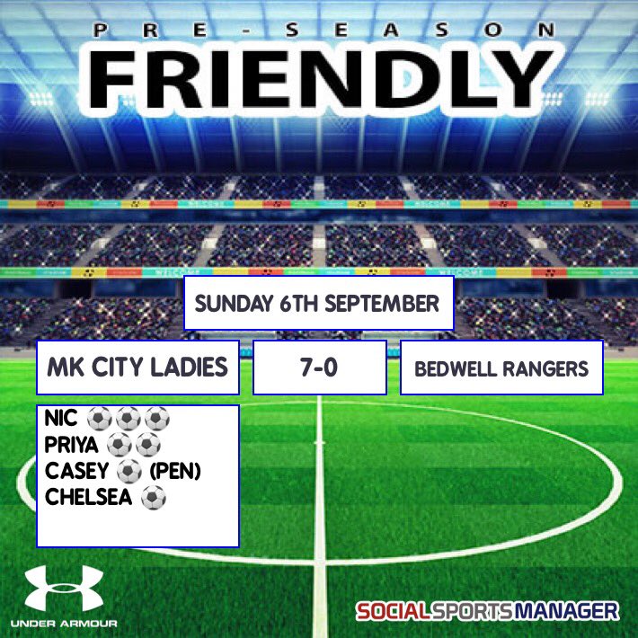 Thank you to @BRLadiesFC for a great game on Sunday and good luck for the season ⚽️

Fantastic performance from everyone and another true friendly.