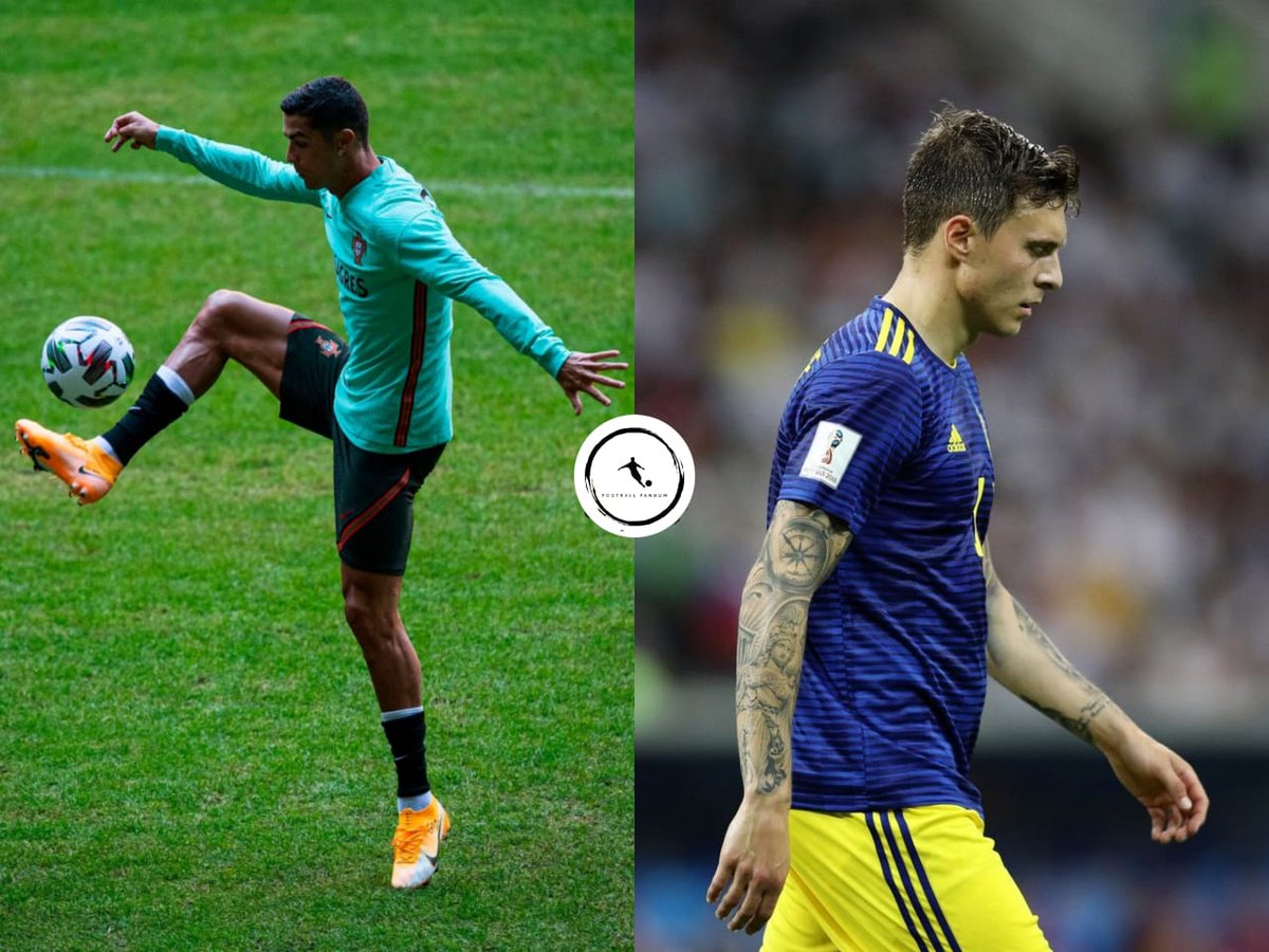 TFootballFandom's tweet photo. England vs Denmark
Portugal vs Sweden
France Vs Croatia
Major players miss: Kylian Mbappe, Rakitic, Luka Modric, Phil Foden, Mason greenwood

#UEFANationsLeague  #CristianoRonaldo 
 #mateokovacic #philfoden  #harrykane #masongreenwood  #JadonSancho #UefaChampionsLeague https://t.co/DSJFOyWVuw