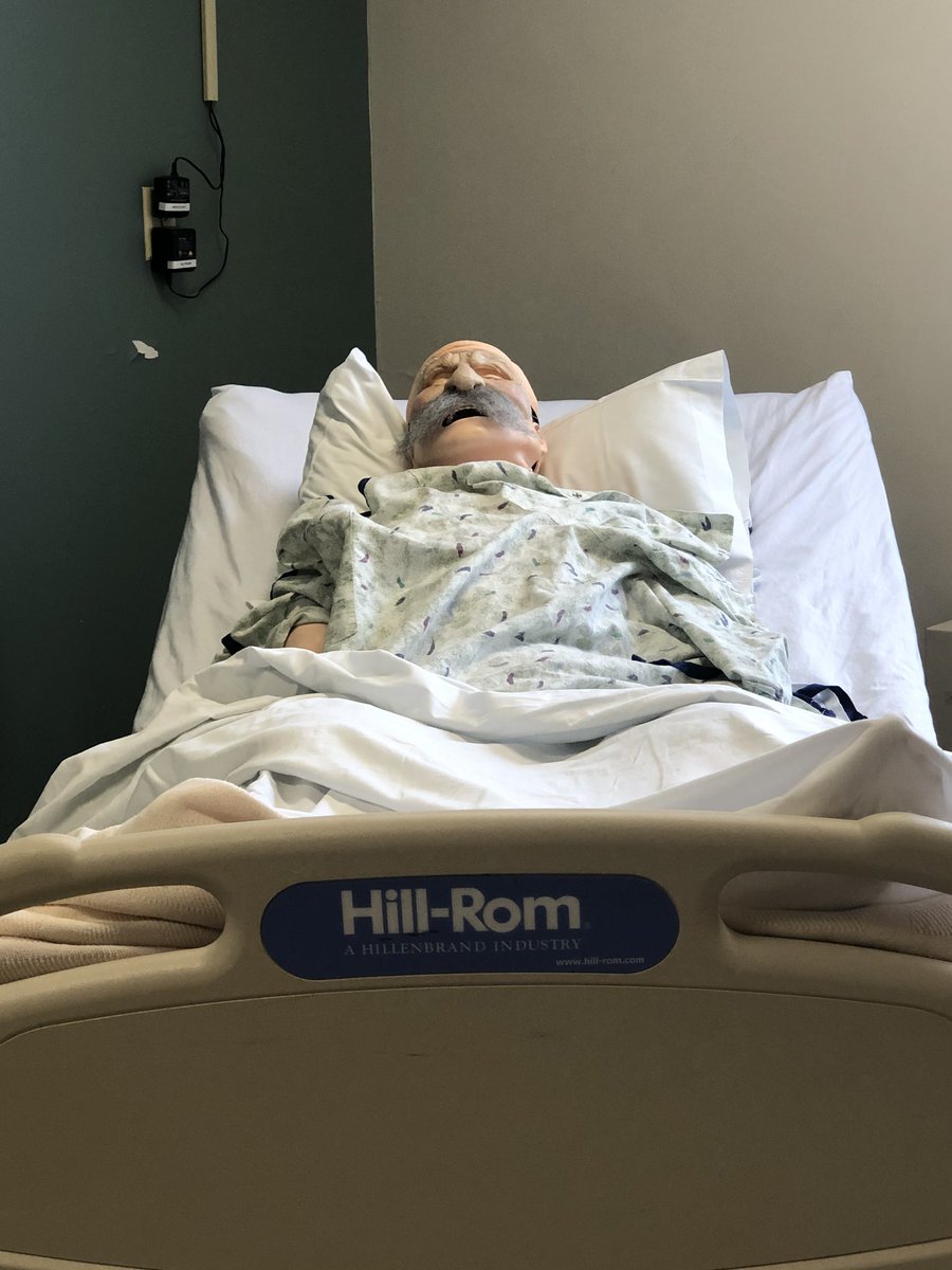 LakelandSIMLab's tweet photo. Bringing back the epic #mustache and bad jokes to go along with it for @CMUniversity #medicalstudent #simulation today #simulationinhealthcare #simulationmatters https://t.co/qPKTGdyzbx