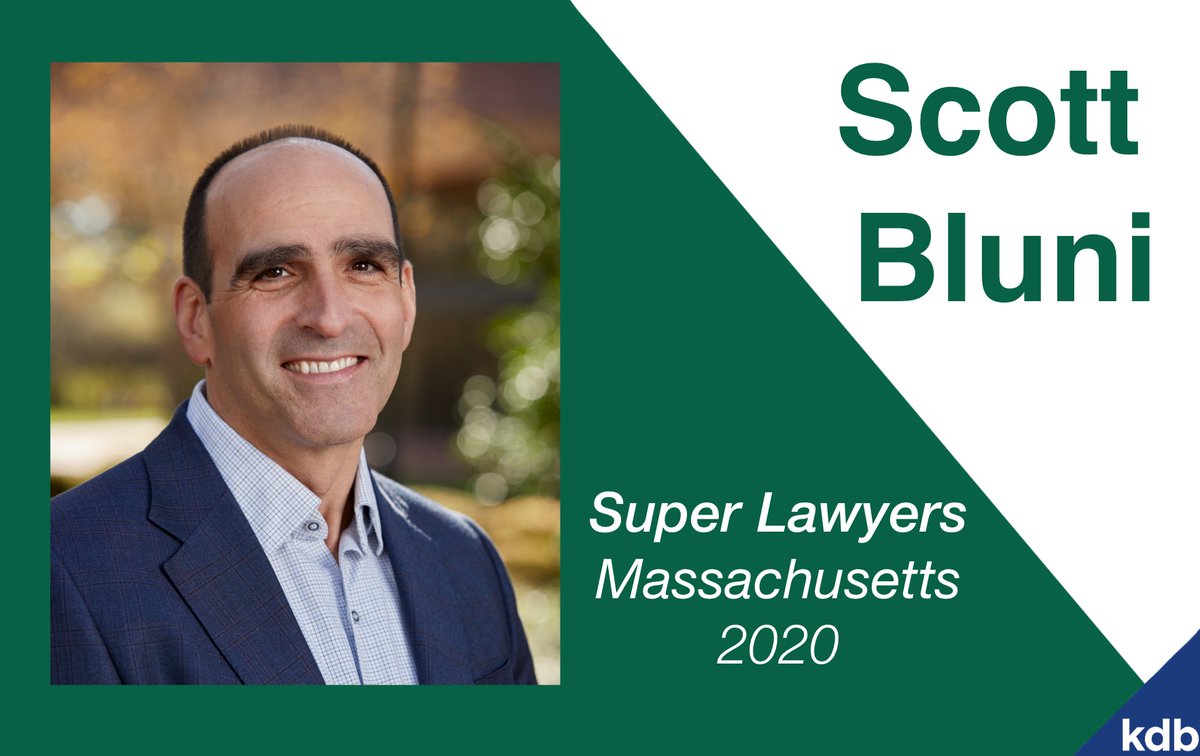 KDBFirm's tweet photo. Congratulations to Scott Bluni for being selected to the 2020 Super Lawyers® list!

https://t.co/MKv4qwMCpe #superlawyers #iplaw https://t.co/6ixlx26Va1