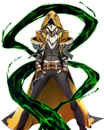 Everyones favorite antagonist is here to finish blazblue characters that I think are interesting. Terumi. Crazy maniacal edgelord antagonist god, who basically causes everything bad to ever happen. Most entertaining character, he repossesses hakumens armor and turns into Susanoo.