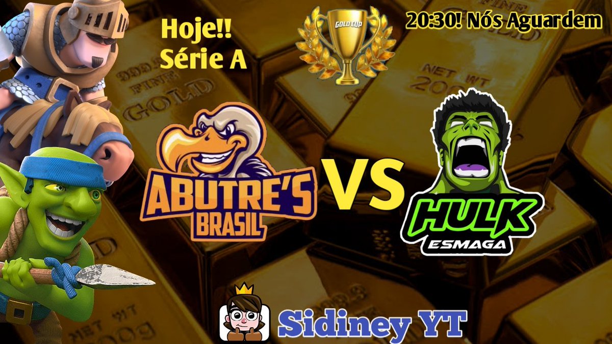 GoldCupCR2's tweet photo. Rodada 8!!
@abutres_Op X @HulkEsmagaCR
Quem sairá com os 3 Pontos?? https://t.co/8bwH3S9l63