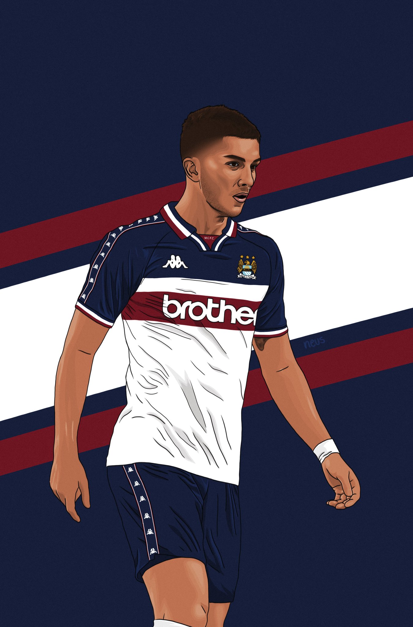 97/98 マンチェスターシティー away ユニフォーム EPL 134