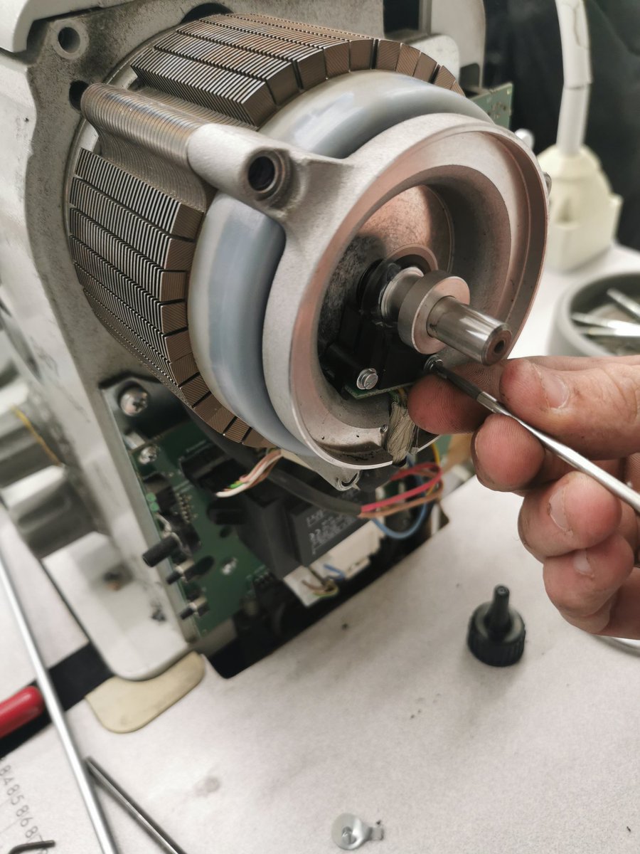 jayssmrs's tweet image. Was a tricky customer this one today #Durkopp 867 synchro problems