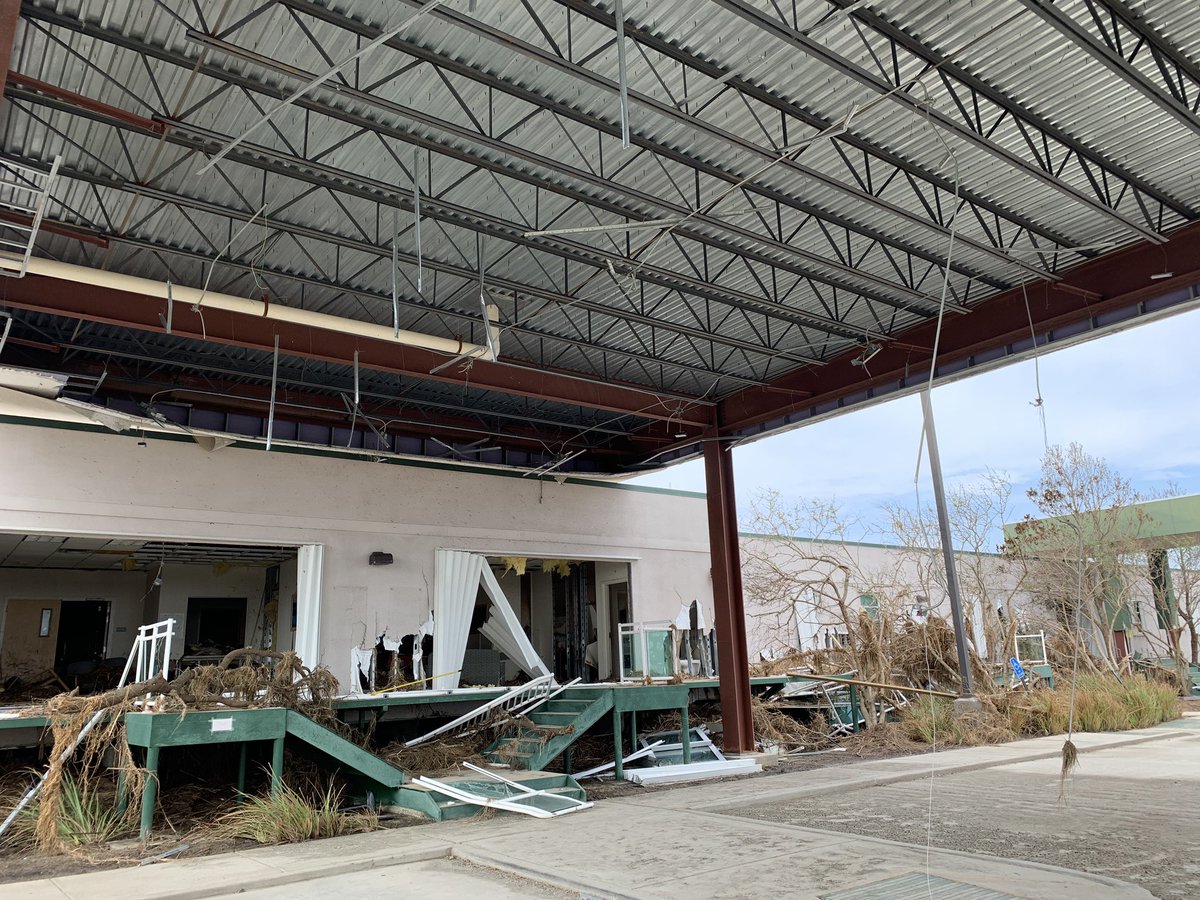 The small local hospital, which had two doctors from out of town working in shifts, had been rebuilt after a previous hurricane, and it had been pounded this time by the storm surge.