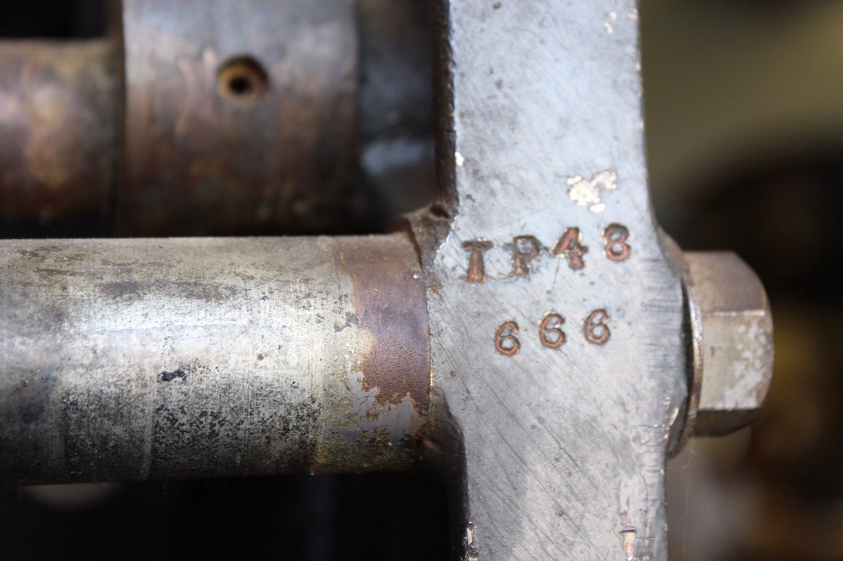 PrintMuseumCA's tweet photo. So that Adana TP/48 that we got from the Nuns in the Convent in Washington has an interesting serial number, 6 6 6 

Talk about a Printer’s Devil!

#Adana #TP48 #PrintingPress #PlatenPress #Printing #PrintHistory #PrintersDevil https://t.co/mGHxAmVbUs