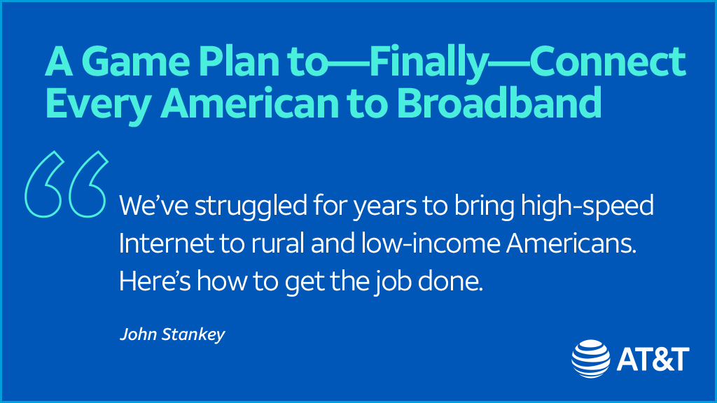 ATTNEWS's tweet photo. “Millions of American families cannot afford or may lack access to the high-speed internet connection they need to work and learn from home.” 

This is how we close the gap: https://t.co/JTidchMiJh https://t.co/22vqWcmjug
