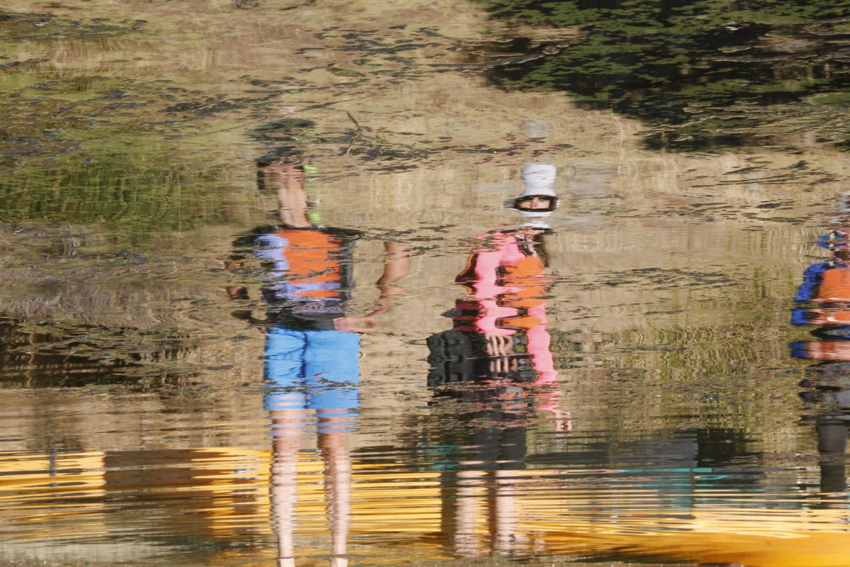 Reflejos del agua en la expedición Douro en kayak...  Que buenos recuerdos!!!😀