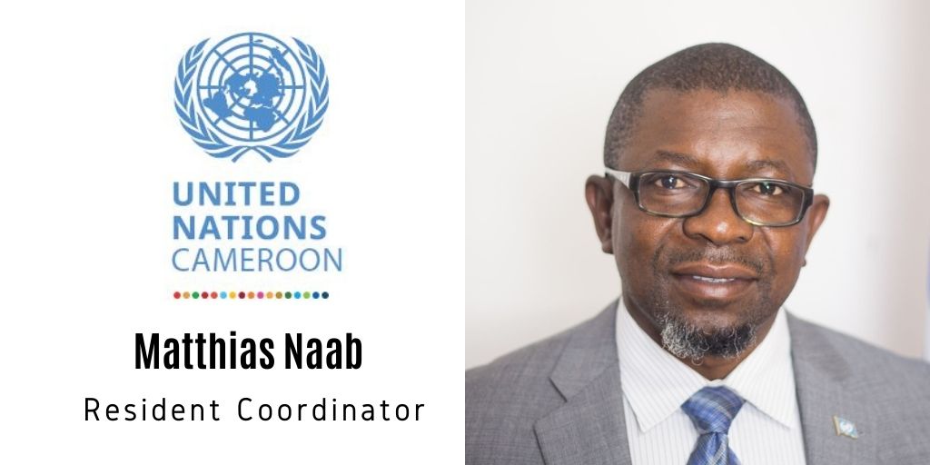 UN_SDG's tweet photo. Our SG @antonioguterres appointed @mznaab to lead @UN_Cameroon🇨🇲🇺🇳

Congrats Matthias! Looking forward to working w/ you &amp; your team in Cameroon as you're mobilising resources to support gov't responses to #COVID19 &amp; towards achieving the #GlobalGoals🌍

https://t.co/jMdPeDKRC6 https://t.co/YVF9N5qhbv