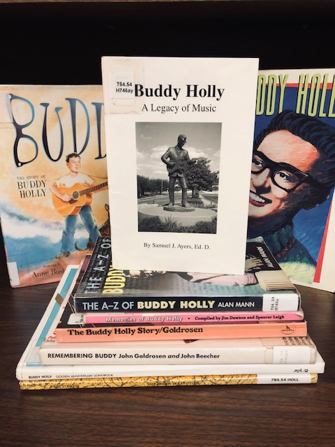 Happy Birthday Buddy! Stop by the library and pick up a book about Buddy Holly to learn all about this local legend! 