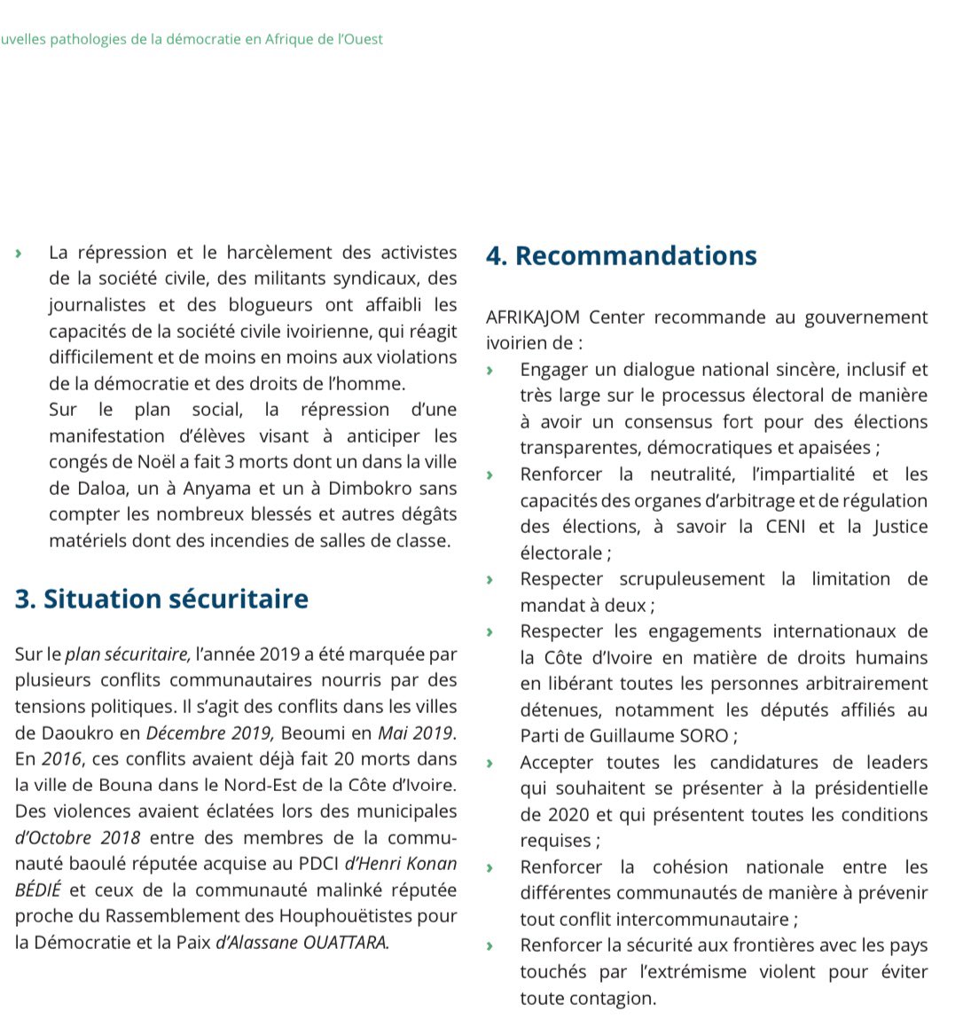 SOROKGUILLAUME's tweet photo. Après avoir lu ce document, j’en appelle aux Africains,pour que nous réclamions des SANCTIONS contre tous les régimes engagés dans le 3ème mandat et qui comme a déclaré le PR @MBuhari crée l’instabilité.L’ONU,l’UE,l’UA et la Cedeao doivent SANCTIONNER.@aliounetine16 @RobinBinsard https://t.co/cdKqhtWUyd