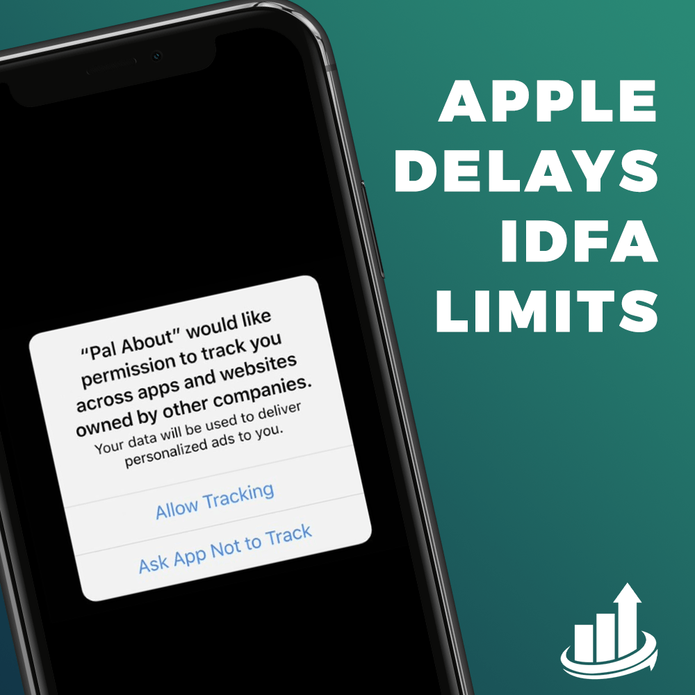 theasoproject's tweet photo. Apple's delaying their #idfa limitations from #ios14

https://t.co/SunhHL2jmK

#aso #appstore #ios #iosdev #appstoreapps #appstoreoptimization #appmarketing https://t.co/lBWbC8DRzy