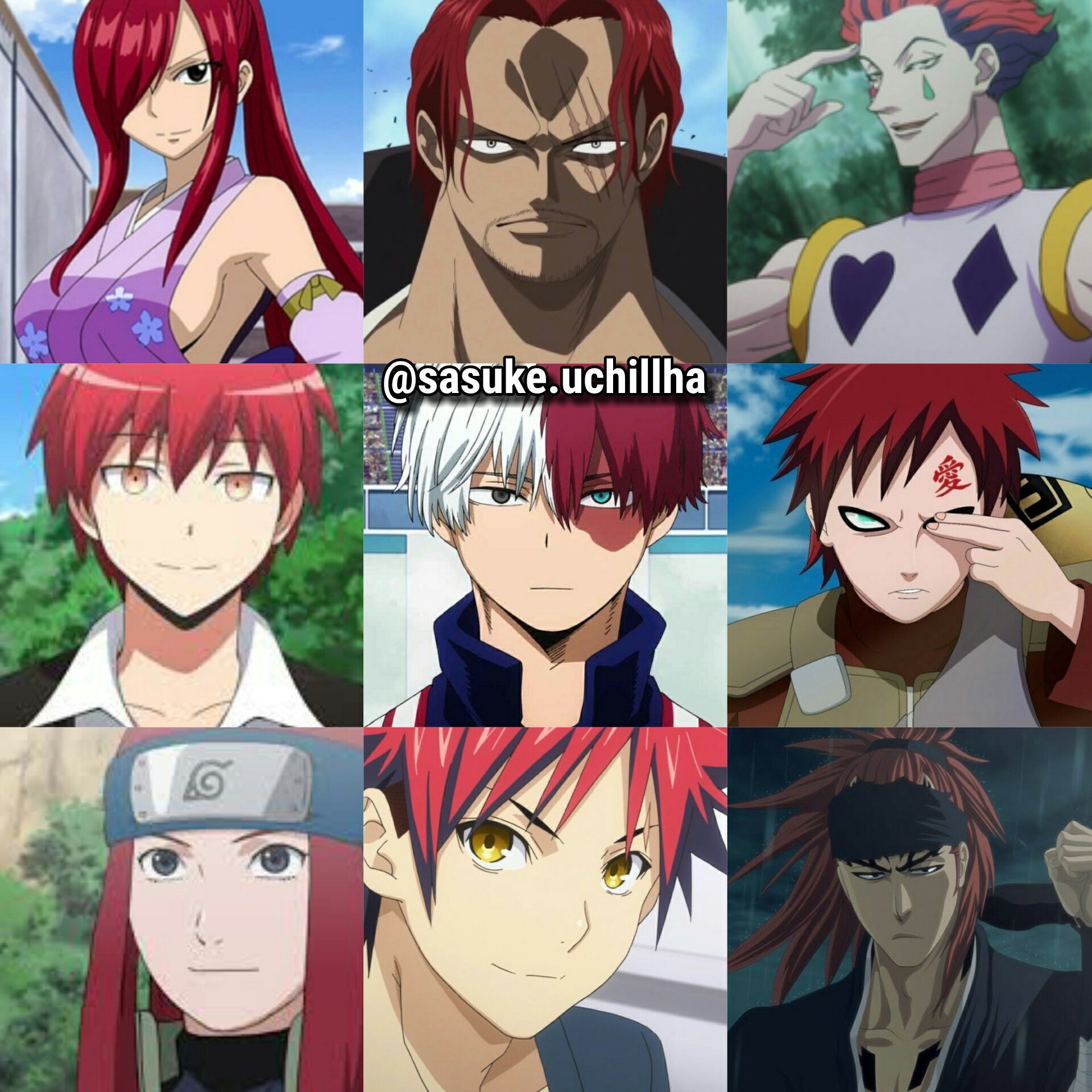 30 Anime Boys With Red Hair Most Popular Characters  Hood MWR