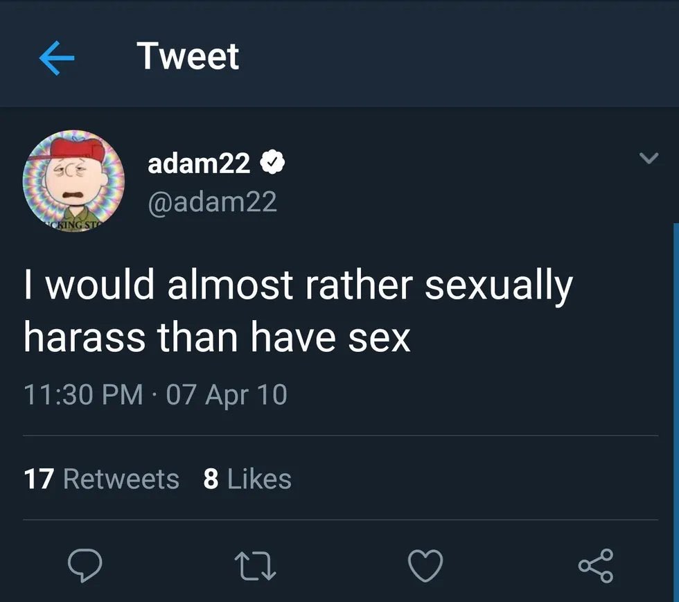httpshilohh's tweet photo. @adam22 @XavierWulf isnt this you 💀 ? https://t.co/X22MgaHtvz