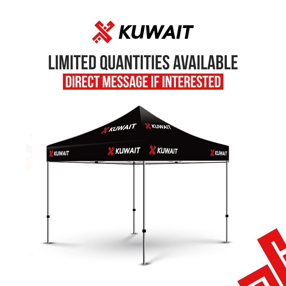 FariiisAlObaid's tweet photo. Limited Quantities available pre launch ( E - Commerce website coming soon ) #XKuwait #kuwait #shopify #كورونا #الكويت_تستحق_الأفضل 

Currently sold through:
IG: @therealcurator 

3x3 M, highly durable material, foldable, quality guaranteed, water proof 💦 https://t.co/05VSNEv08p