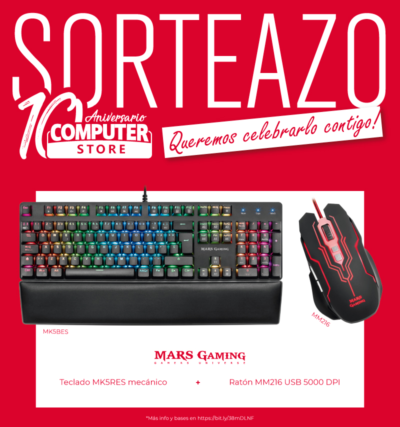 icomputerstore's tweet photo. 🍤SORTEAZO 10º Aniversario🍤
Premiazo by @MarsGaming_ con ⌨️MECÁNICO + 🖱️
➡️Síguenos
➡️RT 🔃➕ incluyendo #MarsGamingEnComputerStore #ILoveComputerStore
Hasta 17:30 ⏰del 13/09
Sorteo multired: participa en #Facebook #Instagram
#YoComproEnMiBarrio https://t.co/oomytGcIx3