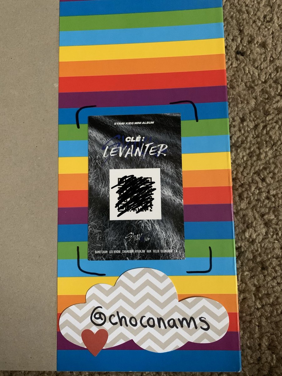 WTS stray kids skz ~ Hyunjin Levanter Photocard pc ~

price: 10$

•dm if interested