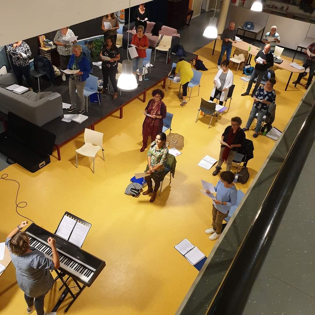 All the real work is done in the rehearsal hours.