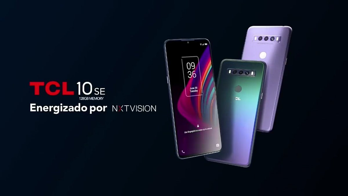 UECenter's tweet photo. El último integrante de la nueva serie 10 de @TCLMex es el TCL 10 SE con versiones de 64 y 128 GB de almacenamiento, pantalla de 6.52" optimizada con #NXTVision, CPU Mediatek Helio P22, 4GB de RAM, cámaras de 48MP, 5MP y 2MP.
#UECenter #TCL #TCL10SE #DisplayGreatness https://t.co/KyDlFXl22r