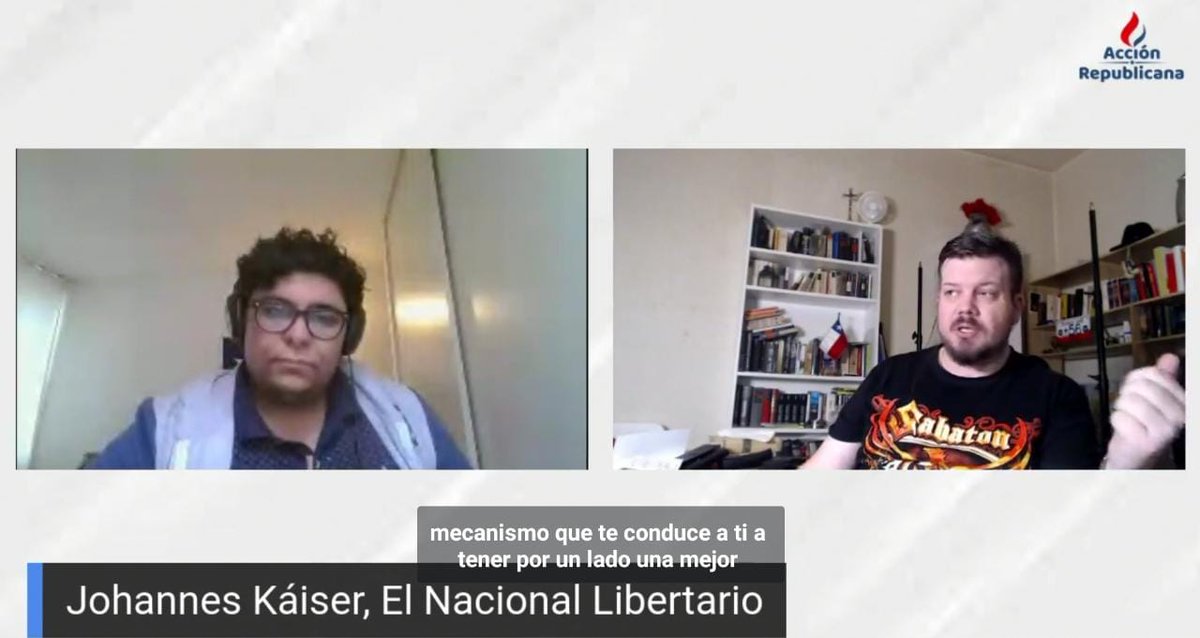 a_republicana's tweet photo. 🔴 ¡EN VIVO! 
#StreamingAR, con el chile real 

Ya está  @JoseMezaPereira junto a Johannes Kaiserpara hablar de la campaña del rechazo a menos de 50 días del plebiscito. #UnidosParaRechazar. 
¡Conéctate!
https://t.co/b5VU0hsqIU https://t.co/bWgbyg27KM
