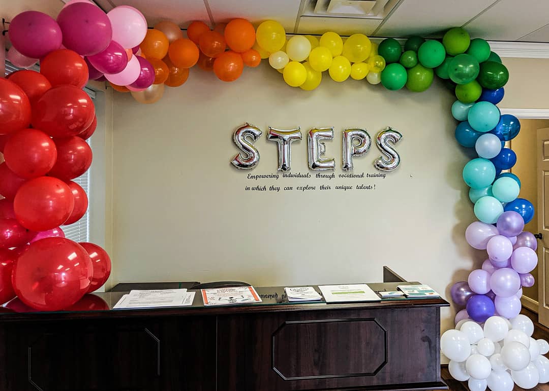 steps_tx's tweet photo. Can you believe it's been a year since we made this balloon arch?? It was one of the first ones we ever made! Our young adults were so excited to learn how to make it and loved how it turned out! Do you still love the rainbow? 🌈
#rainbow #nonprofits #Balloons #vocationaltraining https://t.co/GRtmeQEwNZ
