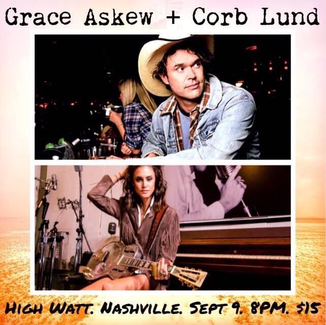 GraceAskew's tweet photo. Great gig memory w/ @CorbLund in Nashville..I sure do miss touring 😢 https://t.co/nfdfNop9eR