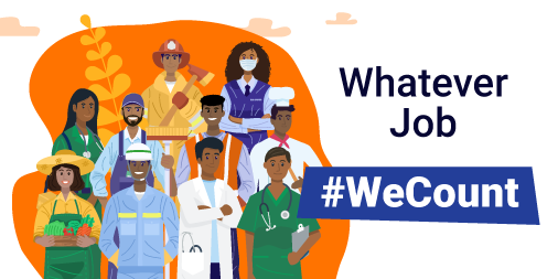 ma2020census's tweet photo. Immigrants are the frontline--caregivers, chefs, firefighters, EMTs, public transportation workers, and farmers keeping our country running. We must be counted in the 2020 Census, take it today at https://t.co/XB6joYuBWp! #WeCount #OurTimeToCount https://t.co/bdk517NBnj