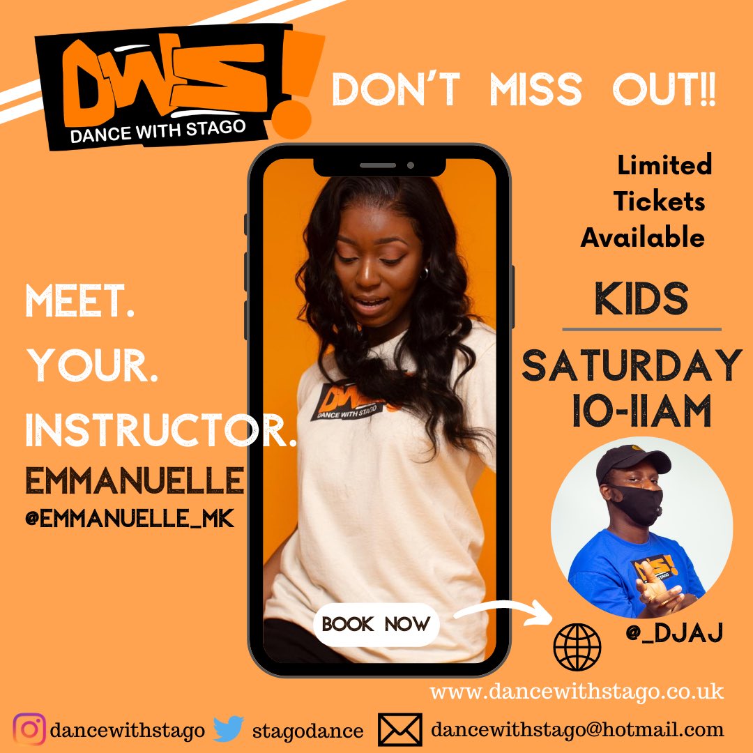 StagoDance's tweet photo. SWIPE —>…
-
DWS CLASSES ARE BACK!
-
We are proud to announce that our new, rebranded, dance classes are now available to book on our website.
-
YOUTH.
ADULT.
KIDS.
-
There are limited spaces available...
-
Hurry and book your place now!!
.
.
.
.
.
.
#Thenewandrebranded #DWS https://t.co/8HenjwCSkH