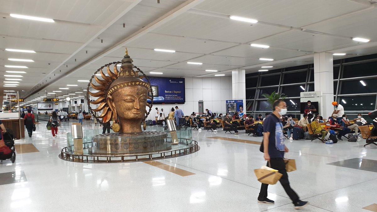 More photos... incidentally Virgin confirmed they can carry Indian passport holders only to London, and not beyond. Foreign passport holders can travel beyond to the US etc. Part of the bubble agreement.