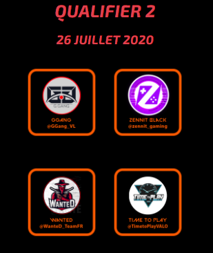 ⚠️ N'oubliez pas qu'il y a le tournoi ZennIT Arena #2 avec 500 € de cashprize, les 12 et 13 septembre, nous avons comme deuxièmes qualifiés: 

<a href="/GGang_VL/">SANGUIJUELA101010101010🛸🛸</a>
<a href="/zennit_gaming/">ZennIT 🇧🇪</a> 
<a href="/WanteD_TeamFR/">Team WanteD</a>
<a href="/TimetoPlayVALO/">TimetoPlay</a> 

➡️ Plus d'infos : buff.ly/2ETnO6K
#zennit #Brussels #esport
