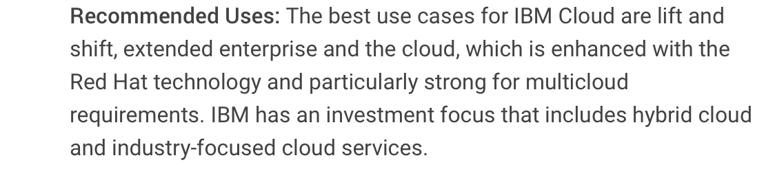 Who is  @IBMcloud for? Let me turn this around on you: who reads this paragraph and says "THAT'S MY COMPANY!"