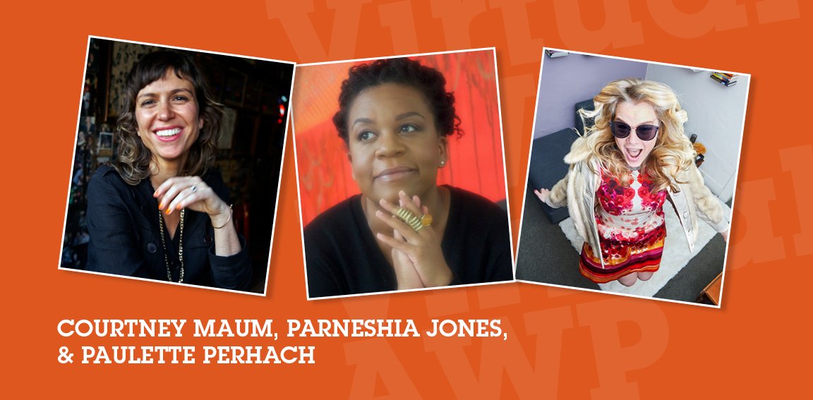 awpwriter's tweet photo. Join us for the next #VirtualAWP event: The Evolution of a Writer: Before, During, and Hopefully After the Pandemic with @cmaum @parneshia and @pauletteperhach Don’t miss the premiere on Thursday 9/17 at 6 p.m. ET. For more details and to register visit: https://t.co/D230wZYjmL https://t.co/wXJa1Kr8zv