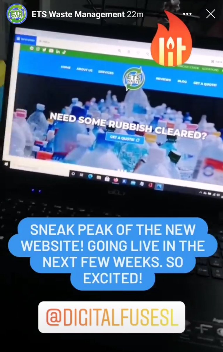 Here's a sneak peak at our new #website! Currently in development with <a href="/DigitalFuseSL/">Digital Fuse</a> and going live in the next weeks. Keep 'em peeled! 👀
#webdesign #business #growth #wastemanagement #wasteclearance #rubbishclearance #Eastbourne #EastSussex #localbiz #localbusiness #ETSWaste