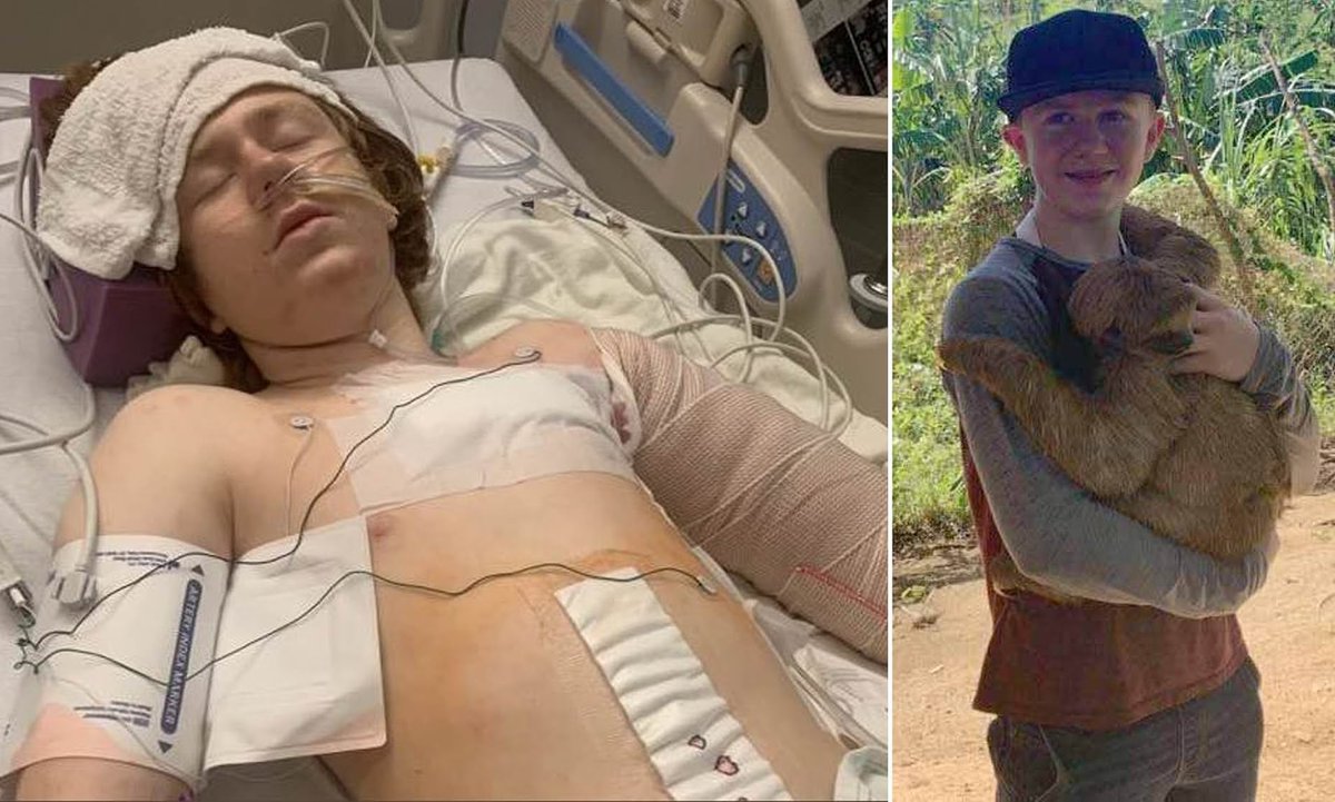 davenewworld_2's tweet photo. Police in Salt Lake City shot an unarmed, autistic 13-year-old multiple times after his mom called 911 for mental health assistance.

#LindenCameron has injuries to his intestines, bladder, shoulder, and ankles. https://t.co/UOfghZi0Vh