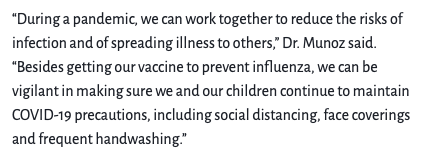 AliRaja_MD's tweet photo. American Academy of Pediatrics  Issues 2020-21 Recommendations on Preventing #Influenza
Flor M. Munoz, MD et al. @AmerAcadPeds
https://t.co/fvfnvitorw
#PediFluVaccine https://t.co/KSvKkts58Z