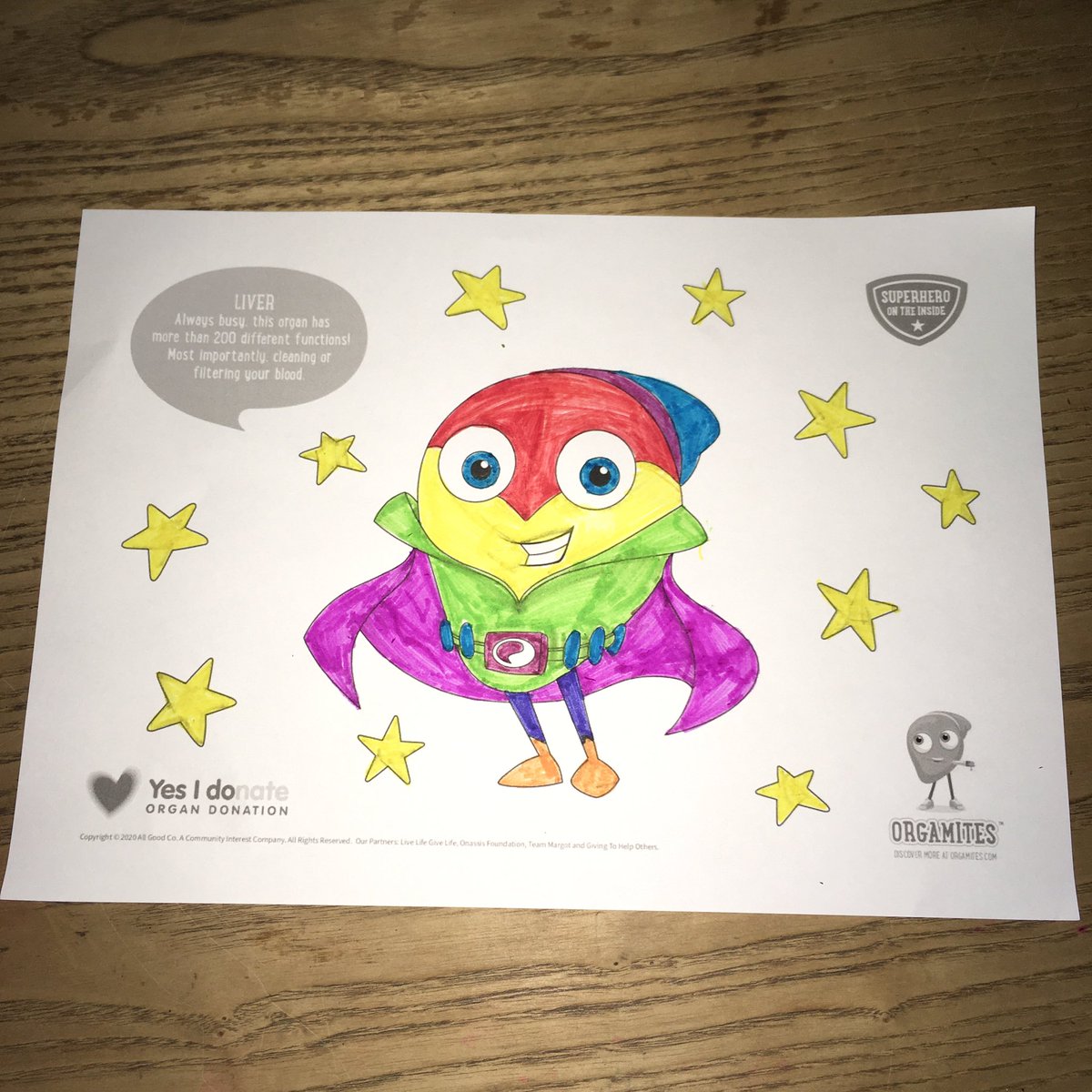 mrs_mango's tweet photo. Nellie colouring in to raise awareness for Organ Donation Week ❤️
@NHSOrganDonor @LLTGL @Orgamites #organdonationweek #superheroinside
#colouringcompetition #orgamites #livelifegivelifeuk https://t.co/cKIh0sOlx3