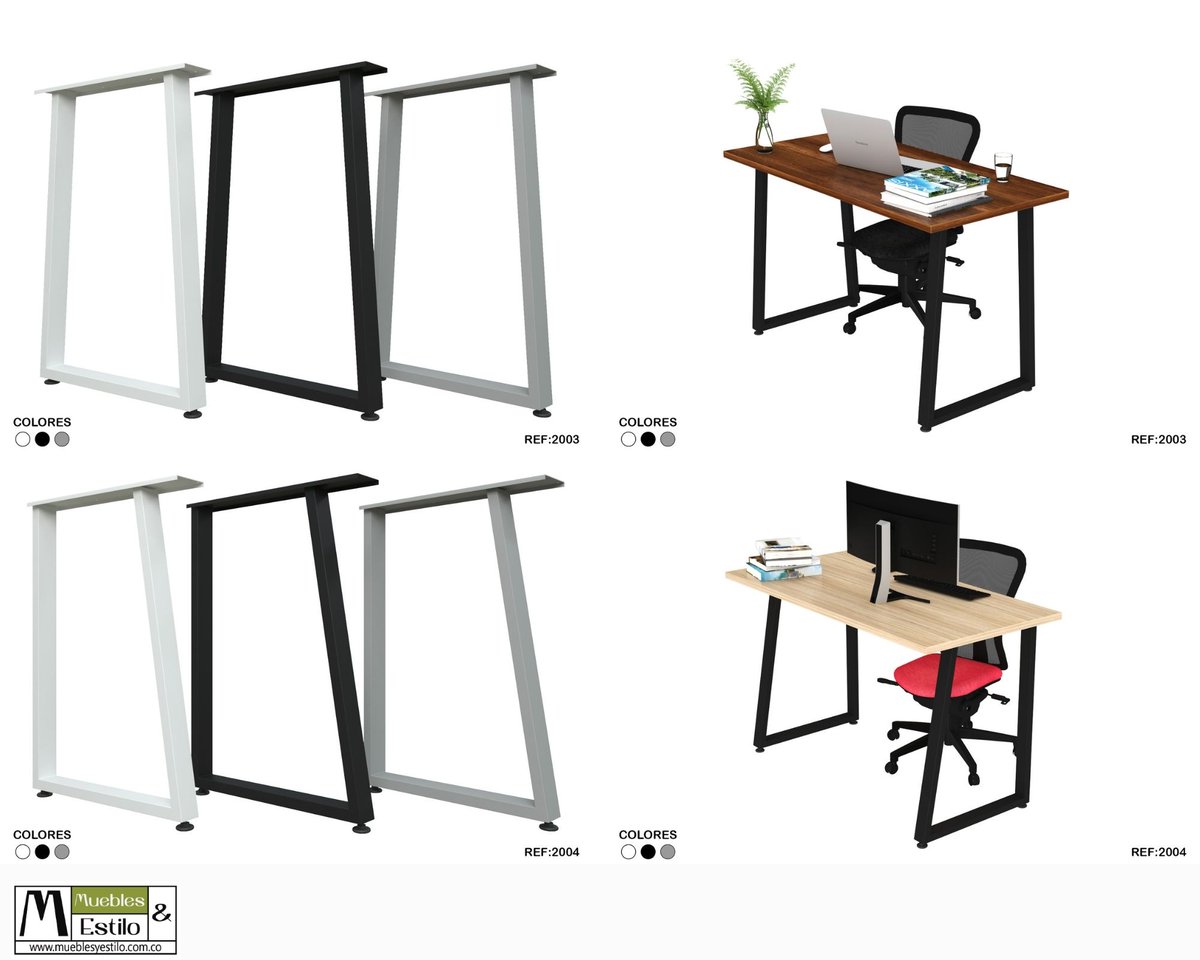 OFICOLOMBIANO's tweet photo. BASES METÁLICAS, PATAS METÁLICAS, COSTADOS METÁLICOS Y ACABADOS PARA ESCRITORIOS

PROMOCIÓN
Acabado Pintura Electrostática
Hechas en Tubo 2x1
Altura: 69 cm más Nivelador

https://t.co/wQqD2g2Oxp
https://t.co/9dGl2exejI

Celular 3114452410
Cll 161#20-35 Toberín Bogotá https://t.co/dKsClxiRLA