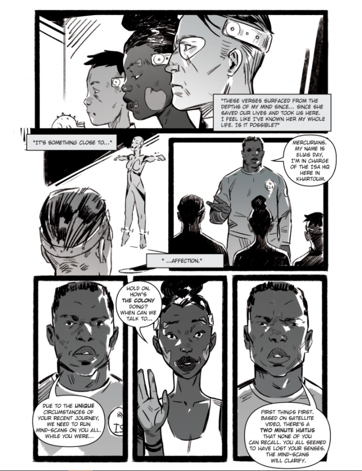 hanukafast's tweet photo. The second volume of the science fiction comic "Genu" ,where i'm an artist, is already available on Amazon 🤗😌 
https://t.co/7weNI2fXKq https://t.co/xXtGLJRhe6
