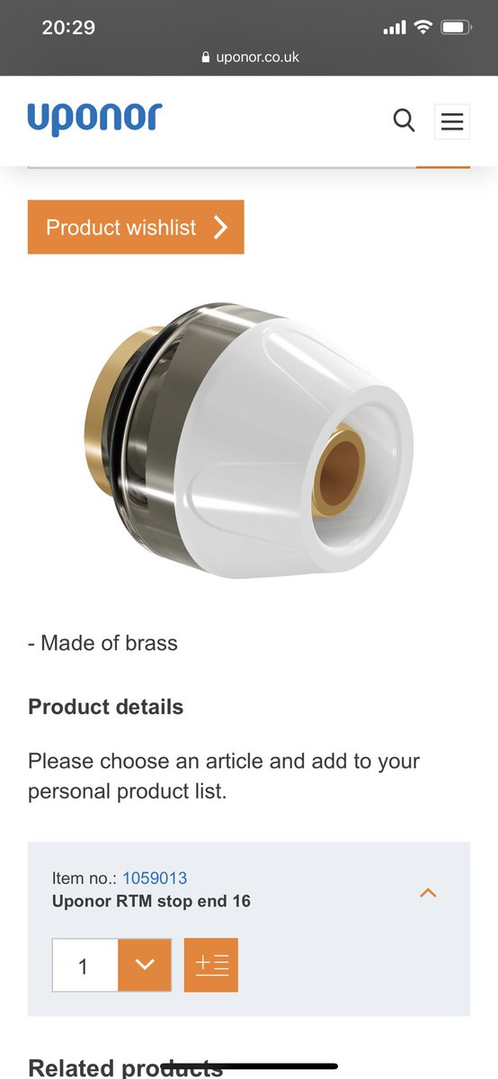 high_hps's tweet photo. @UponorUK need one of these to help out a customer struggling to get only need 1, 16mm can someone help https://t.co/ub30iAOGYf