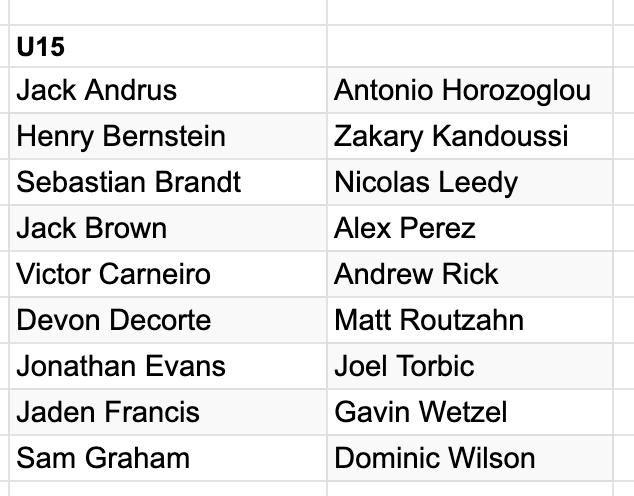 phlsoccernow's tweet photo. Philadelphia Union Academy rosters have been released for 2020-21 https://t.co/h6mwa0TDuE