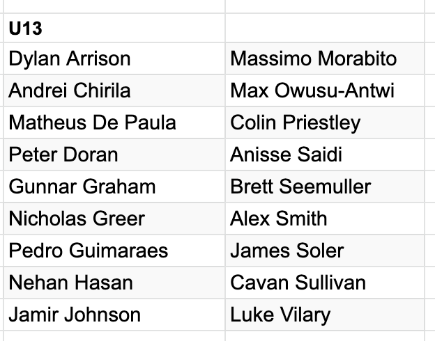 phlsoccernow's tweet photo. Philadelphia Union Academy rosters have been released for 2020-21 https://t.co/h6mwa0TDuE