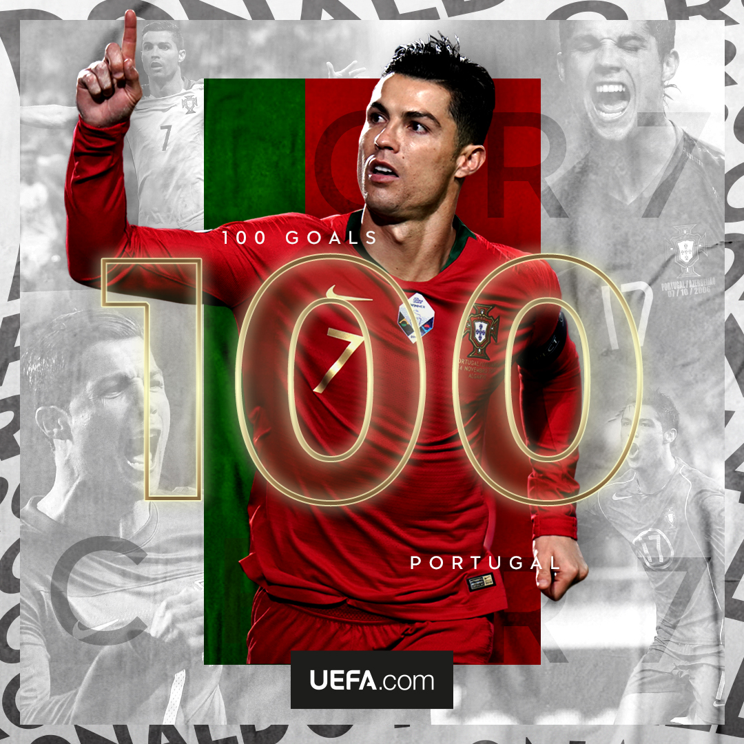 100 GOLOS POR PORTUGAL.

👑 <a href="/Cristiano/">Cristiano Ronaldo</a>