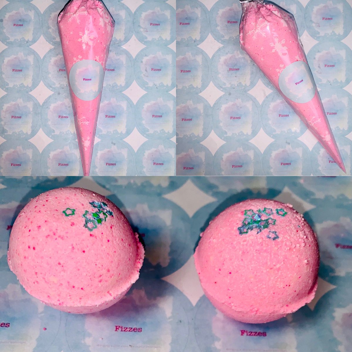 fizzescreations's tweet photo. This weeks offer🌟 Candy Floss Gift box - includes 2x Small Sphere Bath bombs 1x candy cone bath bomb 🌟 just £6 plus p+p 🌟 Message to purchase 🌟 #bathbombs #bathbombsoftwitter #candyfloss #fizzesscentedcreations https://t.co/tgIS4E9bvn