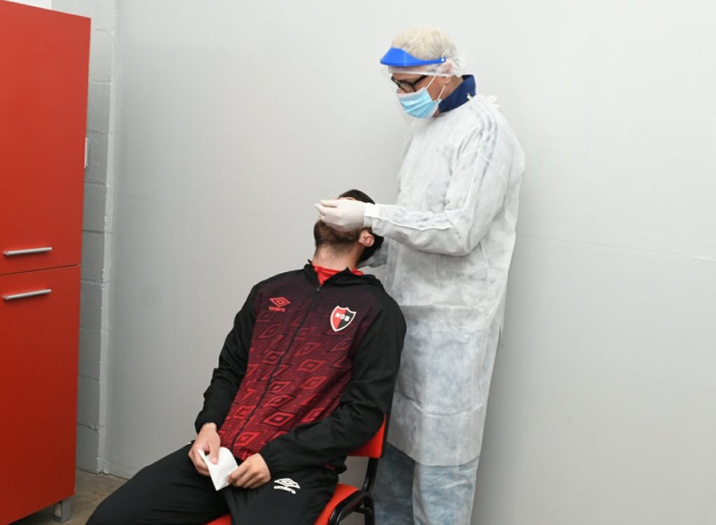 #Newells agradece a IICT Labs, a su director Dr. Jorge Palazzi y a todo el equipo del laboratorio, por el profesionalismo y la celeridad con que realizan los exámenes necesarios para cumplir con el protocolo sanitario para los entrenamientos del plantel.