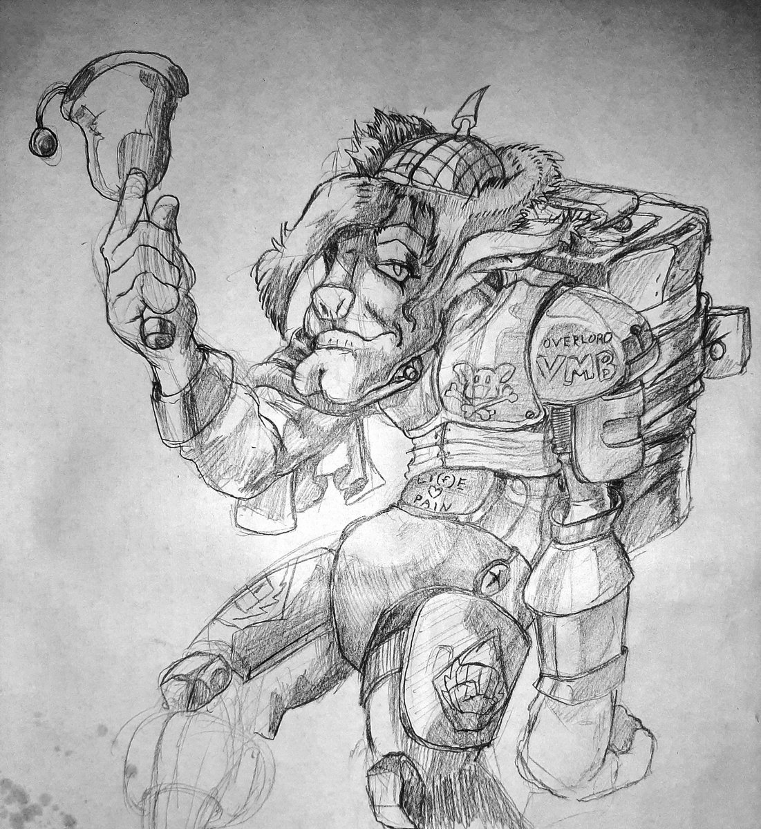 OrIfYouPrefer's tweet photo. #dnd #firbolg #lifeCleric Cravin Von Murderbone https://t.co/R5eV25M9lX