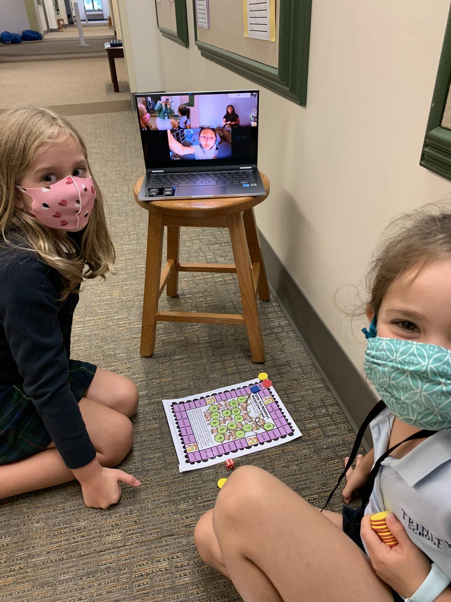 ms_covington3's tweet image. Math games help challenge us while also keeping us engaged! #trinitylearns