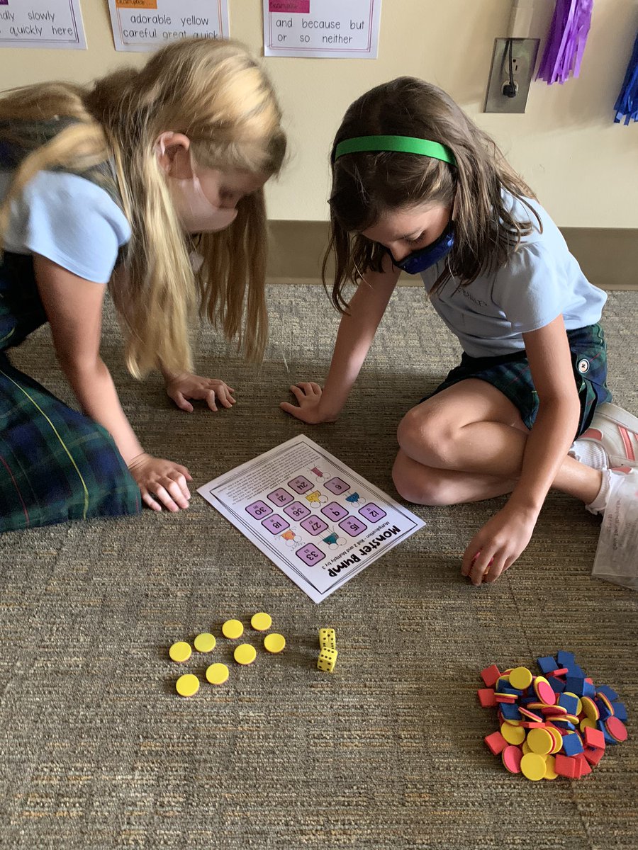 ms_covington3's tweet image. Math games help challenge us while also keeping us engaged! #trinitylearns